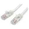 Startech 5m White Cat5e Ethernet Patch Cable - Snagless