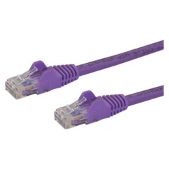 Startech 1m Purple Cat6 Ethernet Patch Cable - Snagless