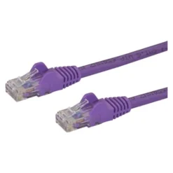 Startech 3m Purple Cat6 Ethernet Patch Cable - Snagless