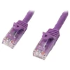 Startech 10m Purple Cat5e Ethernet Patch Cable - Snagless