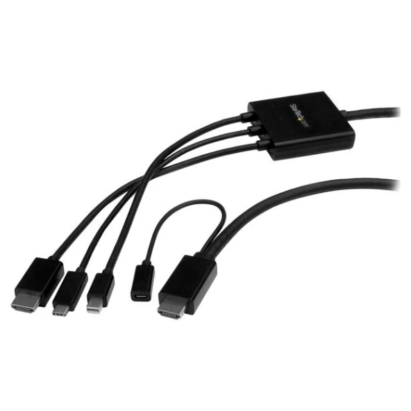 Startech 2m 6 Ft USB-C, HDMI Or Mini DP To HDMI Converter Cable