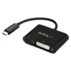 Startech USB C To DVI Adapter With Power Delivery - USB-C Adapter