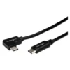 Startech 1m 3ft Right Angle USB-C Cable - M/M - USB 2.0