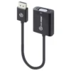 ALOGIC Elements 20cm DisplayPort To VGA Adapter - Male To Female - Black