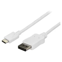 Startech 6ft USB-C To DisplayPort Cable - USB C To DP Adapter - White