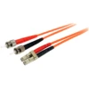 Startech Fiber Optic Cable - Multimode Duplex 62.5/125 - LSZH - LC/ST - 3 M