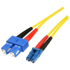 Startech 10m LC/SC Fiber Optic Cable - Single-Mode Duplex 9/125, LSZH