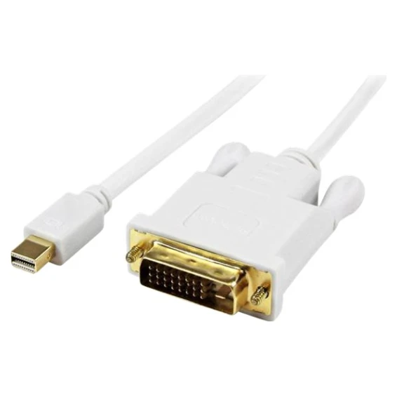 Startech MiniDisplayPort To DVI 1.8m Cable - White - Image 2