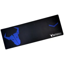 BattleBull Grazed Extended Mousemat - Blue/Black