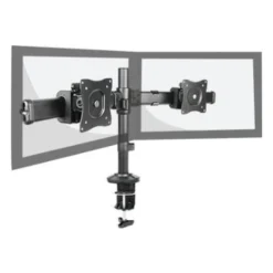 Brateck LDT06 Outstanding Series Dual Monitor Table Stand With Arms