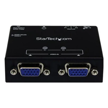 Startech 2 Port VGA Monitor Switch Box 1920x1200 2x1 VGA Auto Switch - Image 4