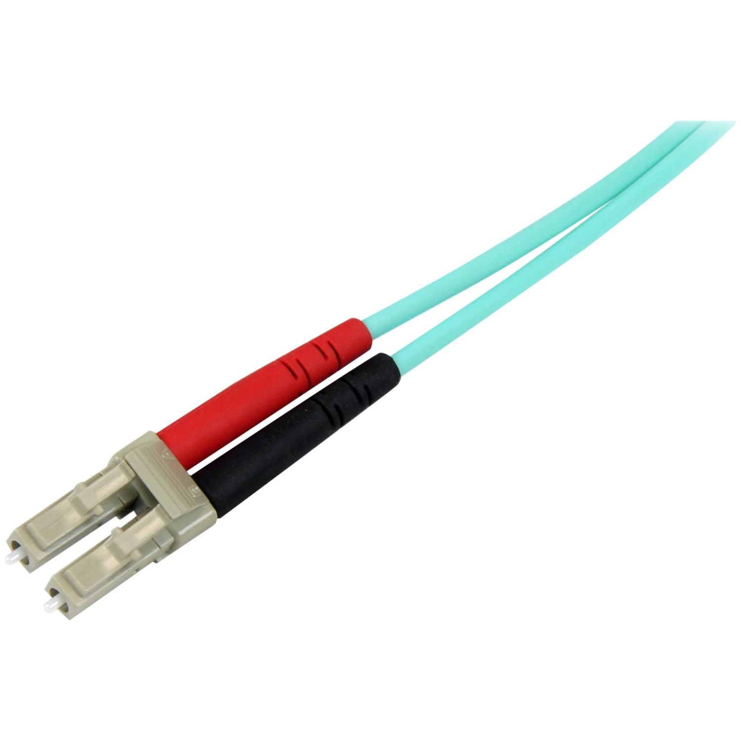 Startech 1m Aqua OM4 Duplex Multimode Fiber Optic Cable - Image 5