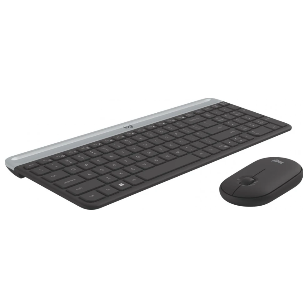 Logitech MK470 Slim Wireless Keyboard And Mouse Combo - Graphite - Image 2