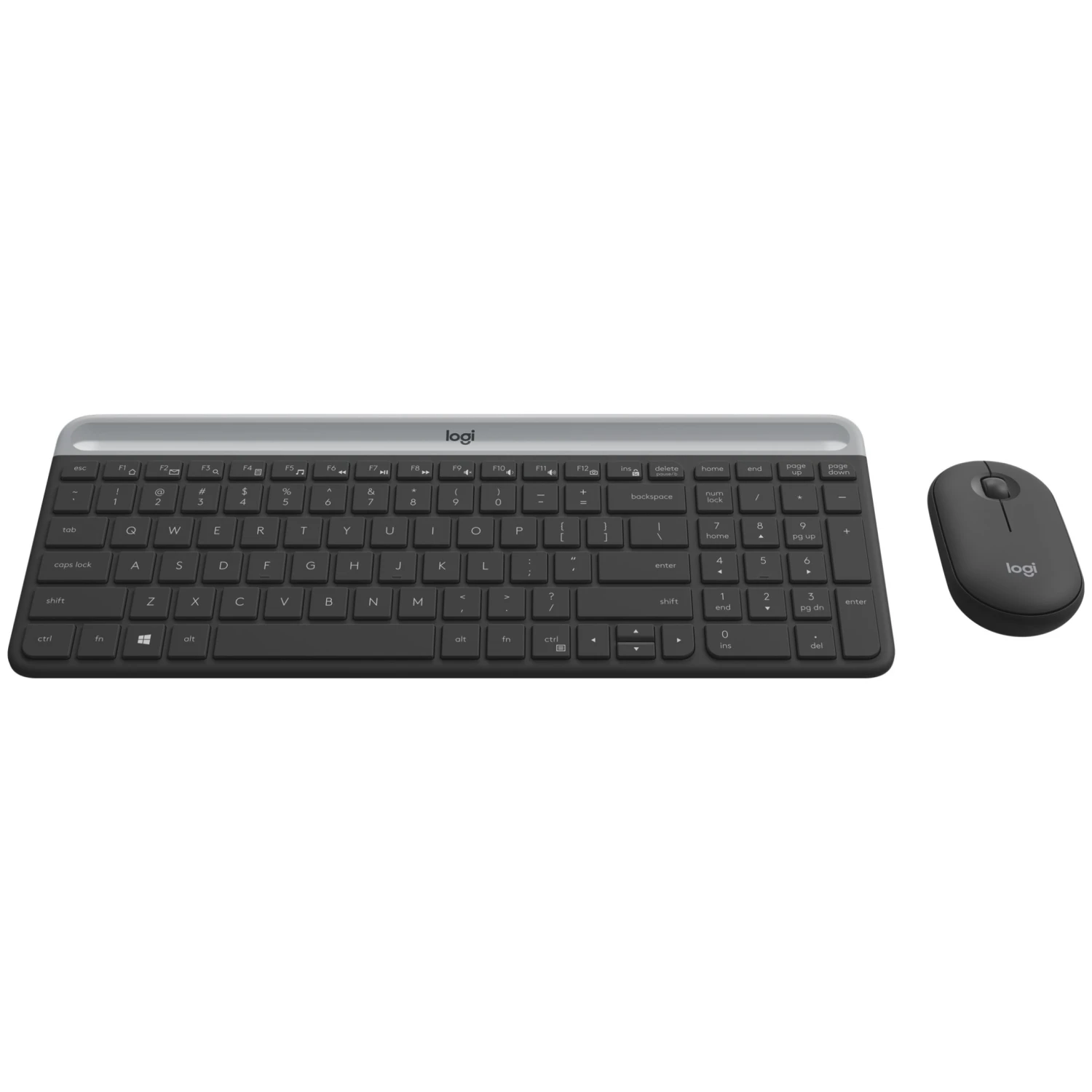 Logitech MK470 Slim Wireless Keyboard And Mouse Combo - Graphite