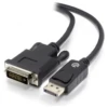 ALOGIC Elements ACTIVE 1m DisplayPort To DVI-D Cable With 4K Support - Male To Male