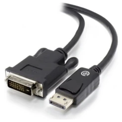 ALOGIC Elements ACTIVE 1m DisplayPort To DVI-D Cable With 4K Support - Male To Male