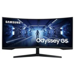 Samsung Odyssey G55T 34" Curved UWQHD Ultrawide 165Hz VA Monitor