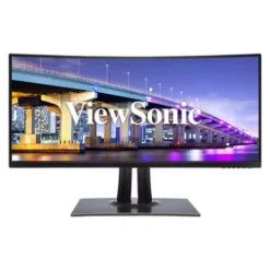 ViewSonic VP3481 34" Curved UWQHD Ultrawide 100Hz VA Monitor