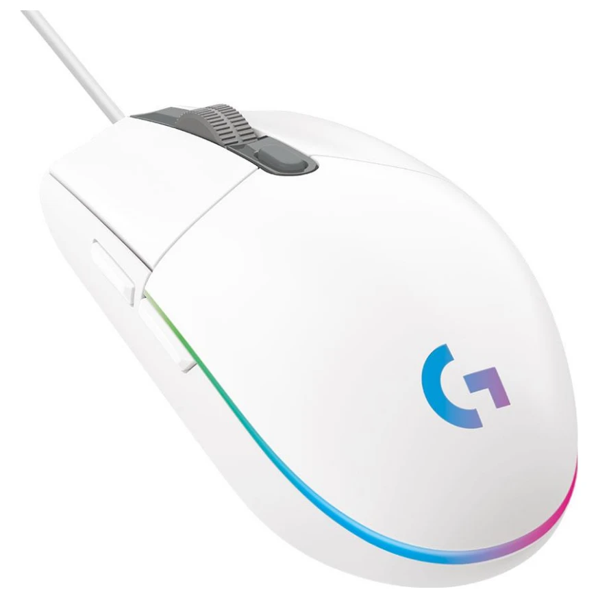 Logitech G203 LIGHTSYNC RGB Gaming Mouse - White