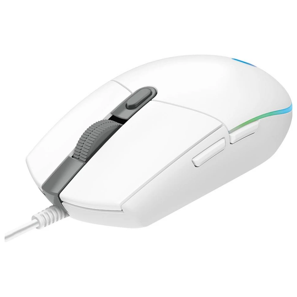 Logitech G203 LIGHTSYNC RGB Gaming Mouse - White - Image 3