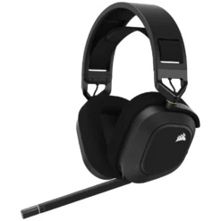 Corsair HS80 RGB Wireless Premium Gaming Headset With Spatial Audio - Carbon
