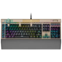 Corsair K100 RGB Optical-Mechanical Gaming Keyboard - Midnight Gold