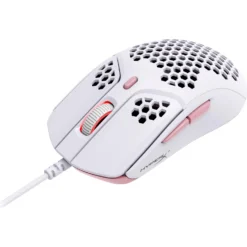 HyperX Pulsefire Haste Wired Lightweight RGB Gaming Mouse White/Pink