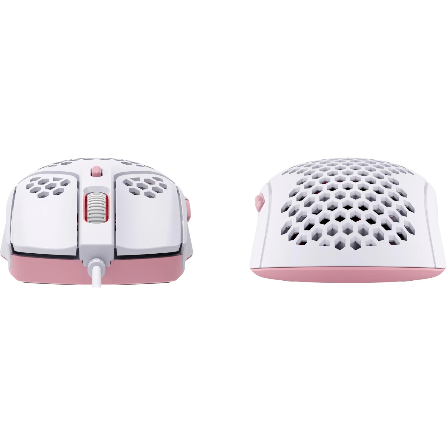 HyperX Pulsefire Haste Wired Lightweight RGB Gaming Mouse White/Pink - Image 6