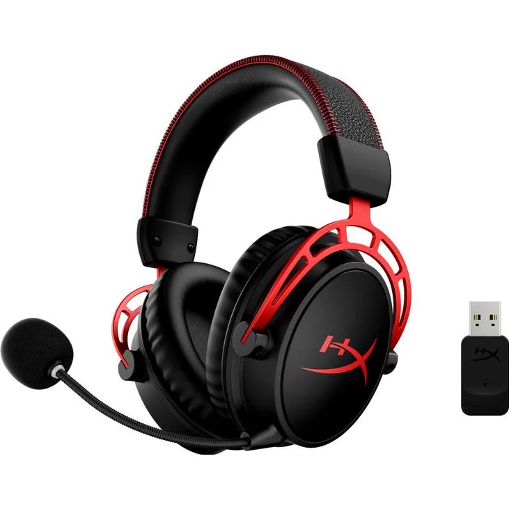 HyperX Cloud Alpha Wireless Gaming Headset Black/Red - Image 6