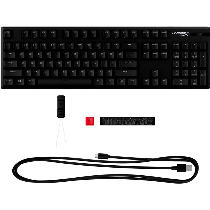 HyperX Alloy Origins PBT HX Mechanical Gaming Keyboard - HyperX Aqua Switch - Image 5