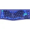 Keychron Q8 RGB Ergonomic Mechanical Keyboard - Navy Blue (Brown Switch)