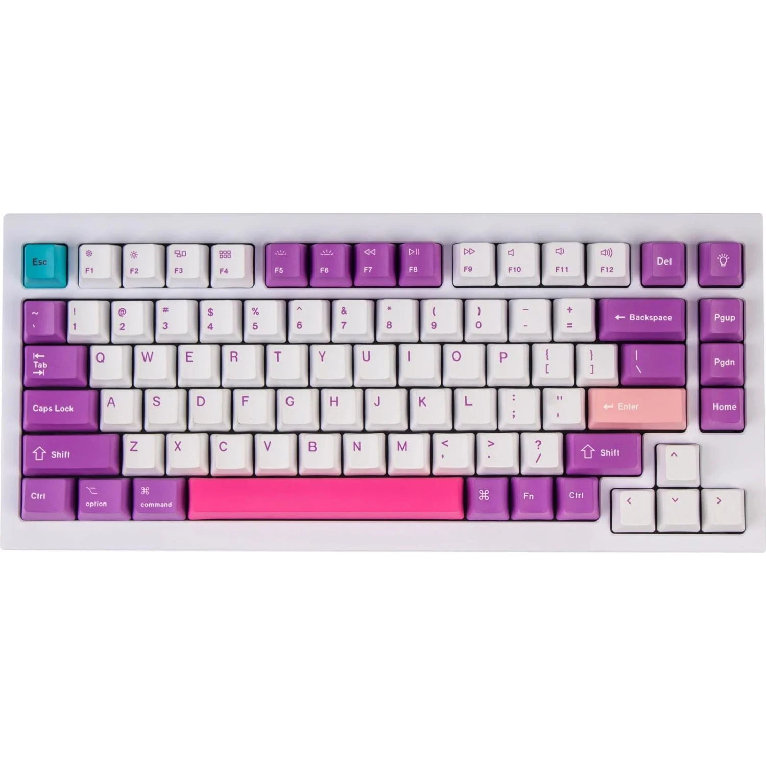 Keychron Unicorn - Q1/Q2/K2 OEM Profile Dye-Sub PBT Keycap Set 92pcs - Image 2