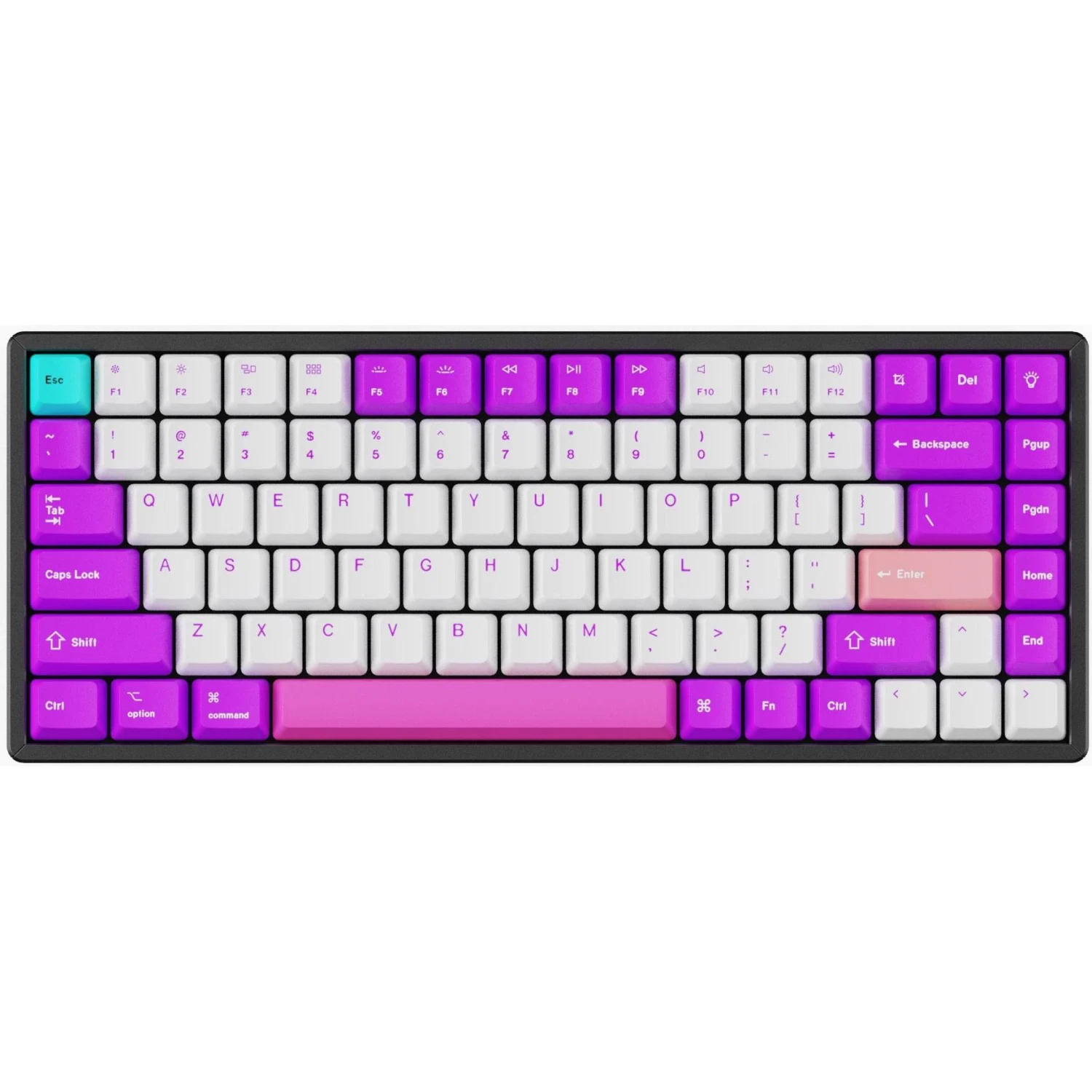 Keychron Unicorn - Q1/Q2/K2 OEM Profile Dye-Sub PBT Keycap Set 92pcs - Image 3