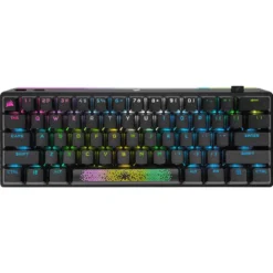 Corsair K70 PRO MINI WIRELESS 60% Mechanical CHERRY MX Speed Switch Keyboard With RGB Backlighting - Black