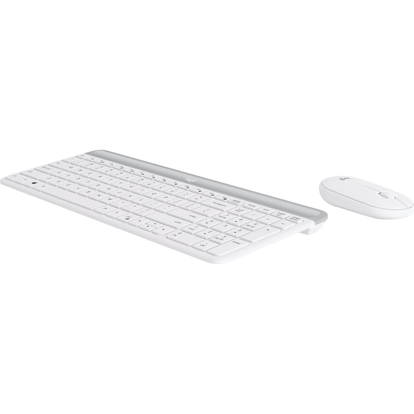Logitech MK470 Slim Wireless Keyboard And Mouse - Off White - Image 2