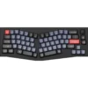 Keychron Q8 RGB Ergonomic Mechanical Keyboard - Carbon Black (Brown Switch)