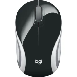 Logitech M187 Wireless Ultra Portable Mouse - Black