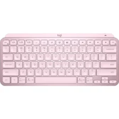 Logitech MX Keys Mini Minimalist Wireless Illuminated Keyboard - Rose