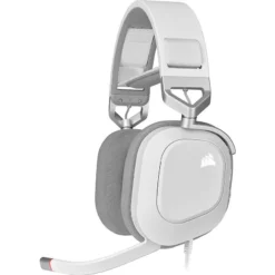 Corsair HS80 RGB USB Wired Gaming Headset — White