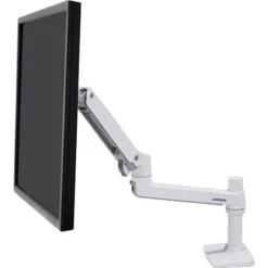 Ergotron LX Desk Monitor Arm - White