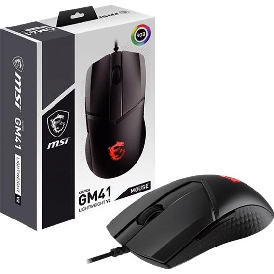MSI Clutch GM41 Lightweight V2 Wired Gaming Mouse - Image 5