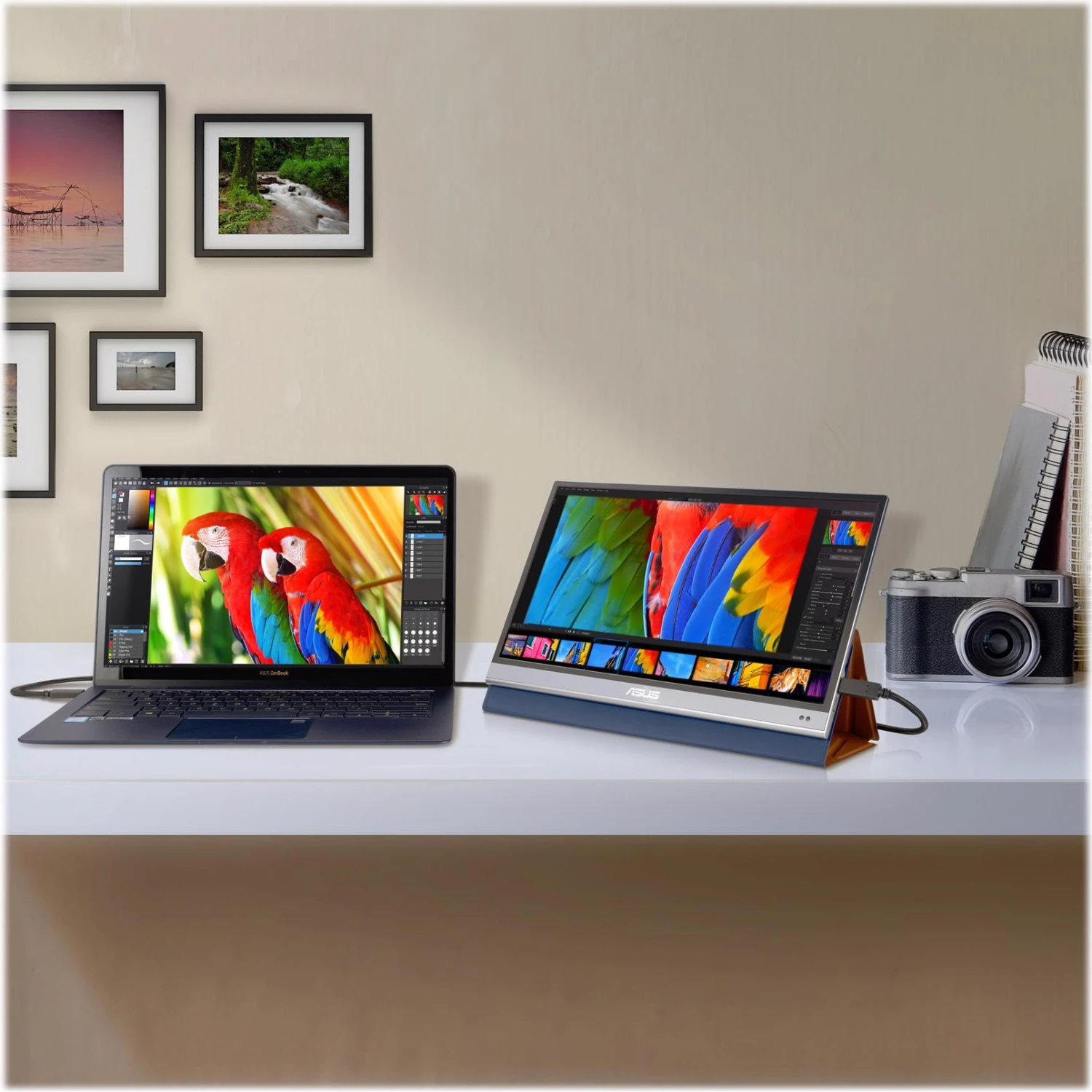 ASUS ZenScreen OLED MQ13AH 13.3" FHD 60Hz 1MS OLED Portable Monitor - Image 15