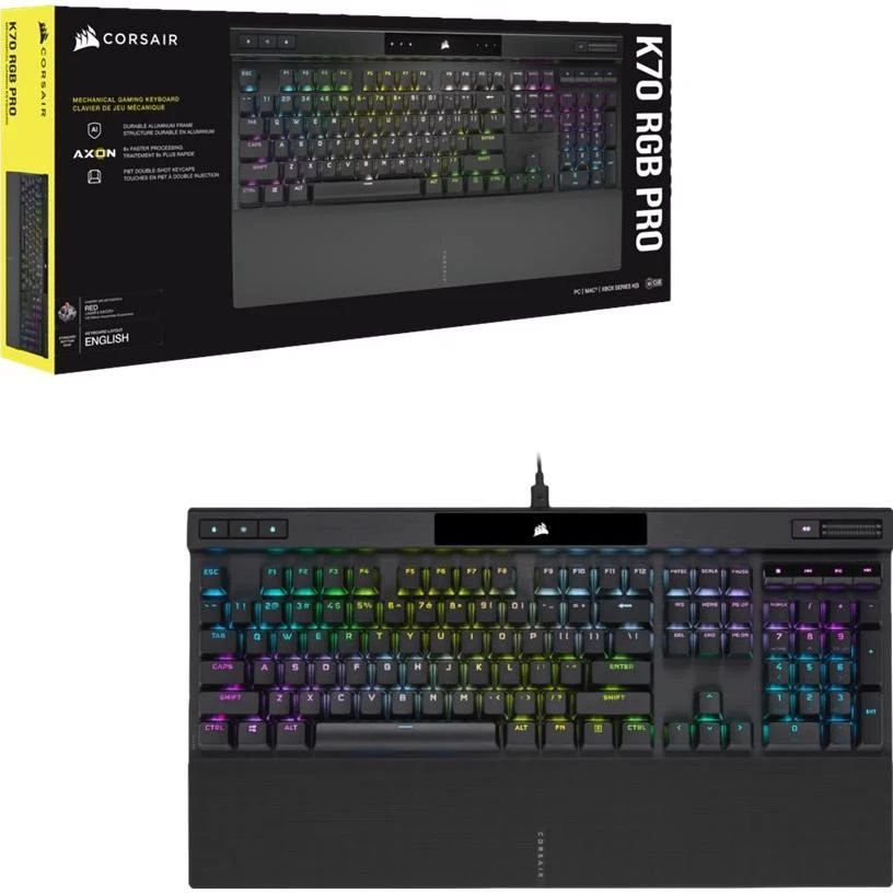 Corsair Gaming K70 PRO RGB Mechanical Keyboard (MX Brown Switch) - Image 4