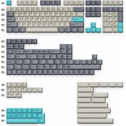 Keychron Dolch Blue - Cherry Profile Double Shot PBT Full Keycap Set 219pcs