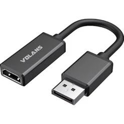 Volans VL-DPHM2-S Aluminium ACTIVE DisplayPort 1.4 To HDMI 2.0b Converter With HDR10