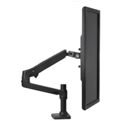 Ergotron LX Desk Monitor Arm - Matte Black
