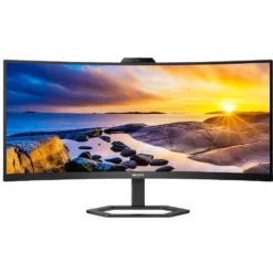 Philips 34E1C5600HE 34" Curved UWQHD Ultrawide 100Hz VA Webcam Monitor