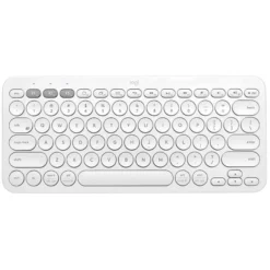 Logitech K380 Multi-Device Bluetooth Keyboard - Off-white