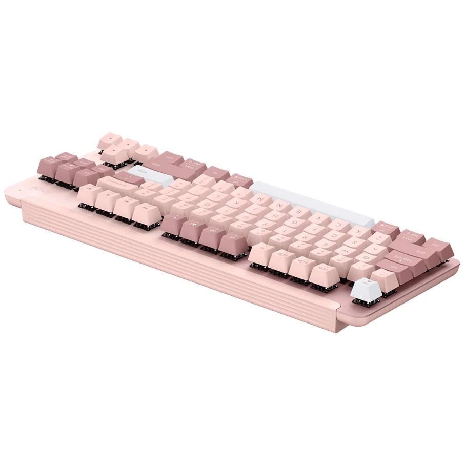 Logitech Signature K855 Wireless Mechanical TKL Keyboard - Rose - Image 5