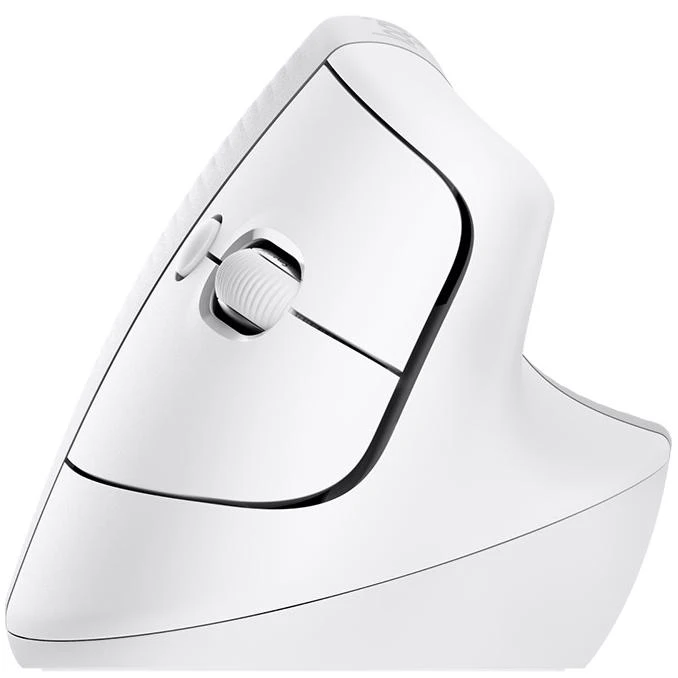 Logitech Lift Vertical Ergonomic Mouse Off-white - Image 4